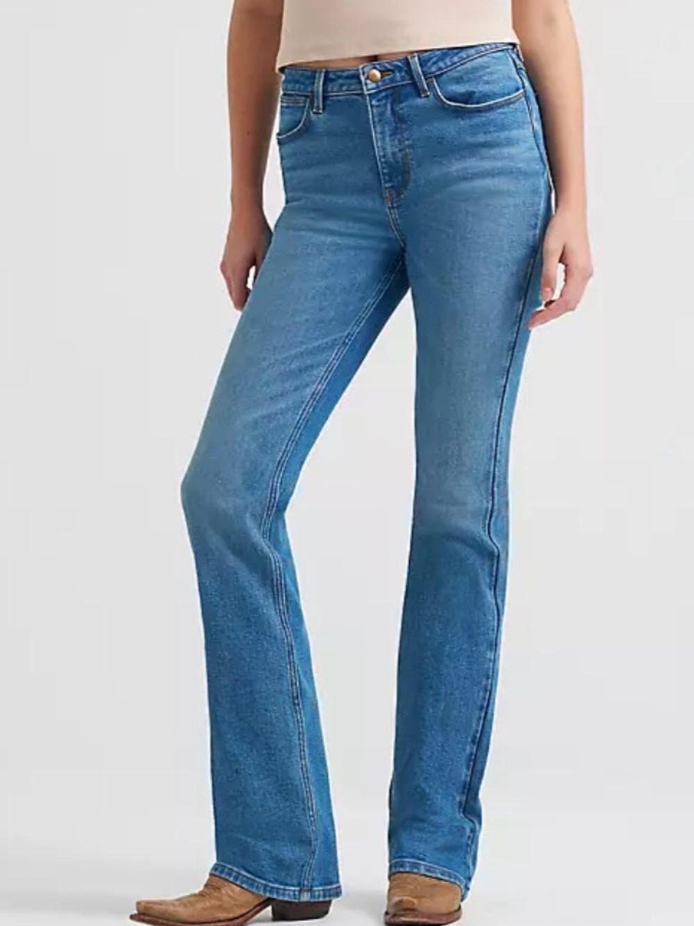 Wrangler High-Rise Bootcut Jeans - NWT